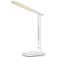 Los mejores  - VicTsing Lampara Escritorio 42 LED Brillante- Flexo Escritorio LED Flexible con 3 Niveles de Brillo y 3 Modos- Cuidado…